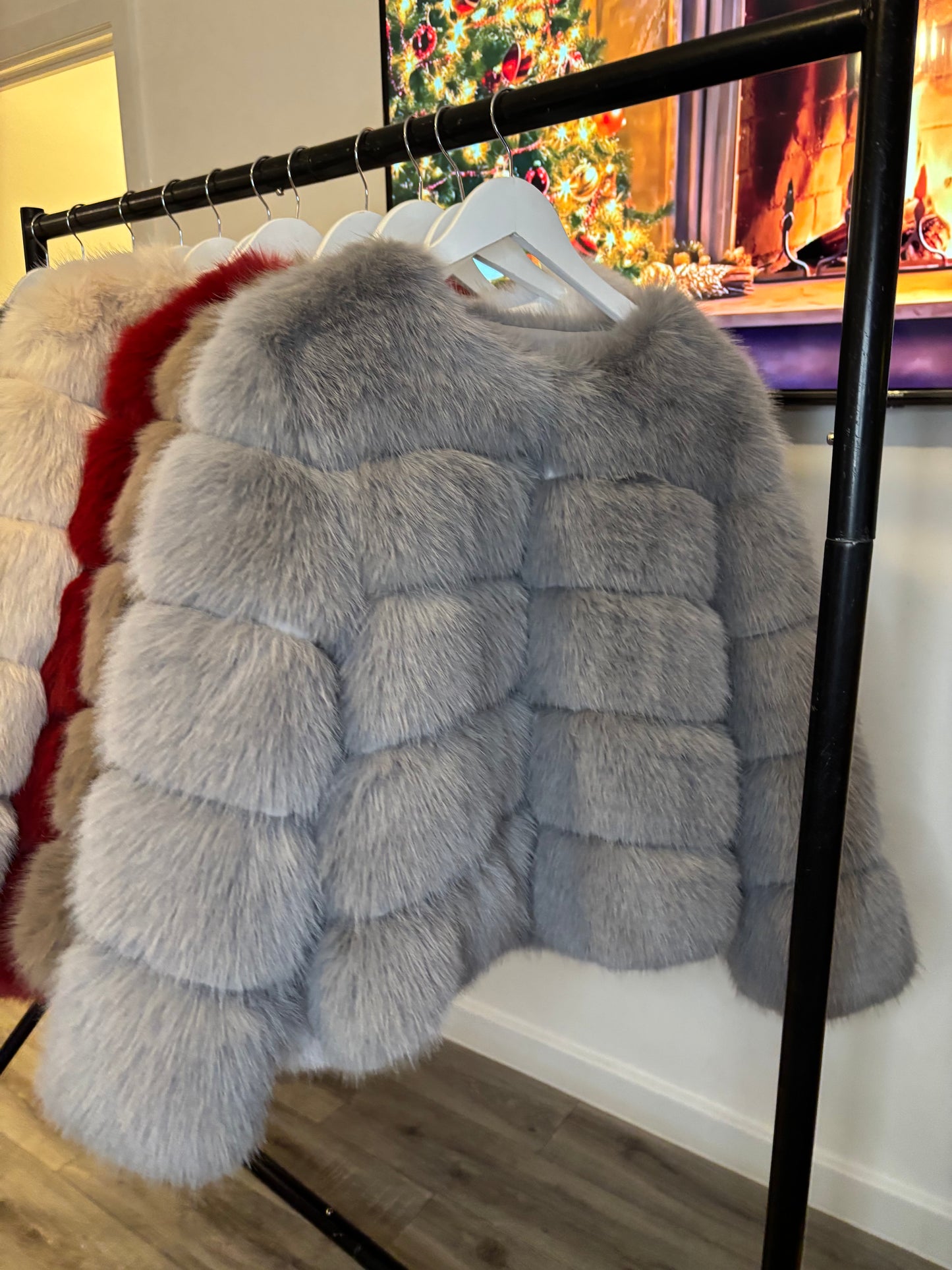Luxury Faux Fur Coat