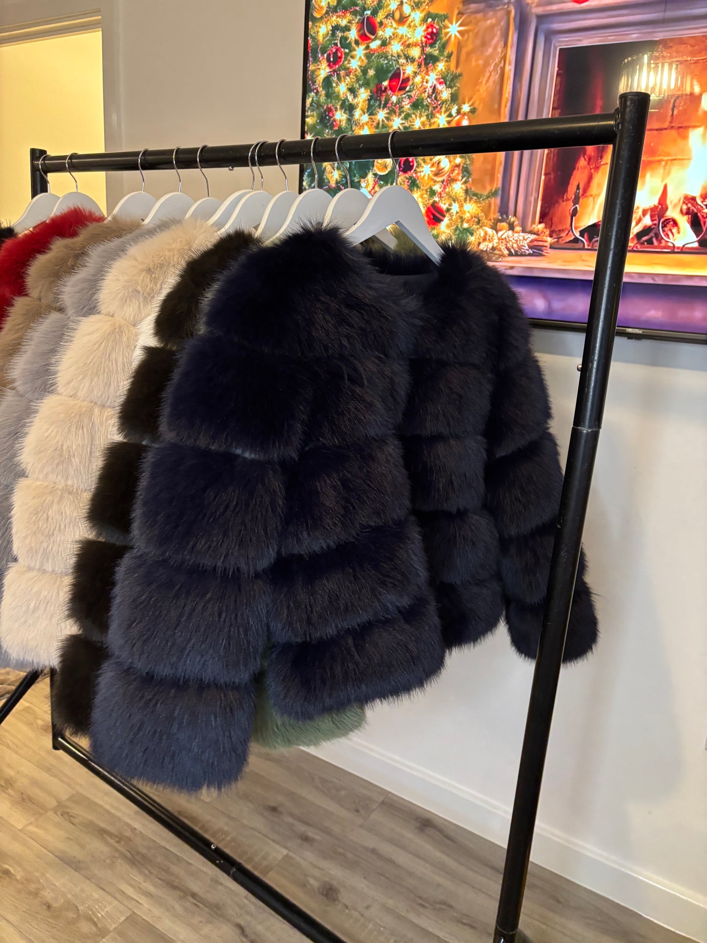 Luxury Faux Fur Coat