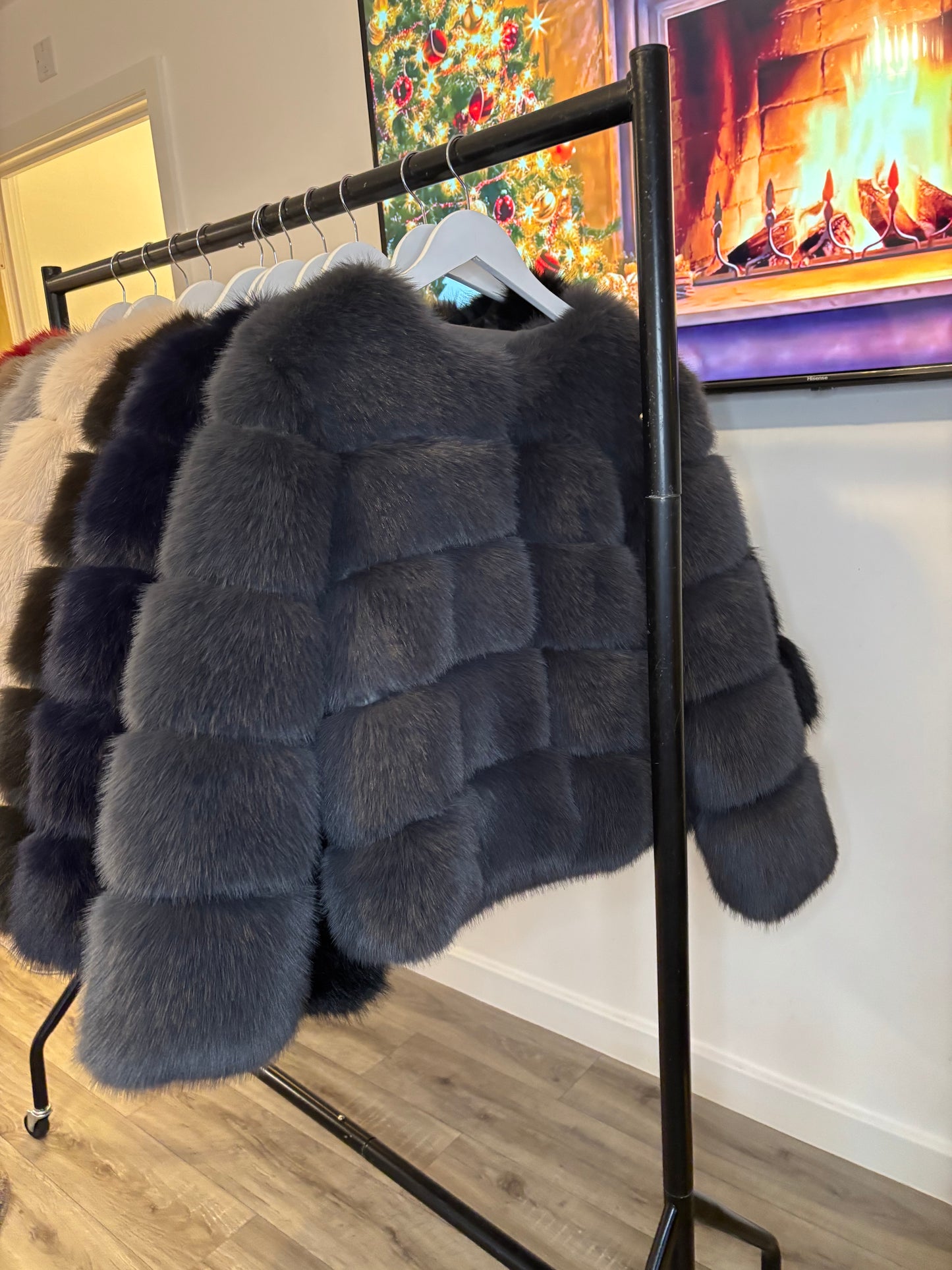 Luxury Faux Fur Coat